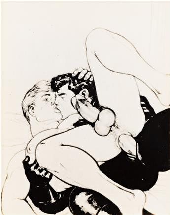 TOM OF FINLAND (1920-1991) Pair of issues of Kake and related publishers copy print.